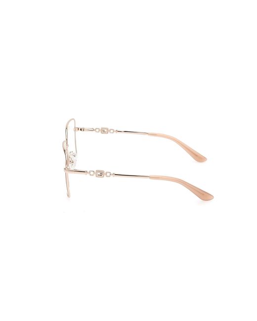 Guess Black Gu2953 059 Optical Frames Metal Squared Normal