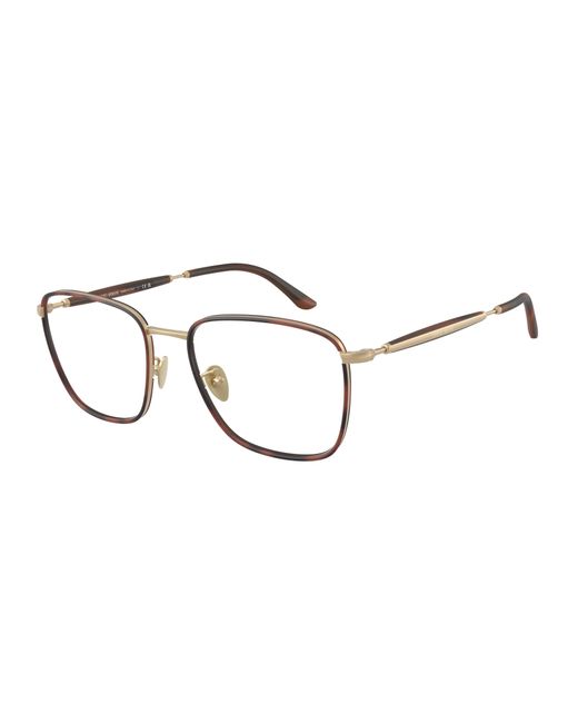 Giorgio Armani Black Ar5160J 3415 Optical Frames Metal Pillow Normal for men