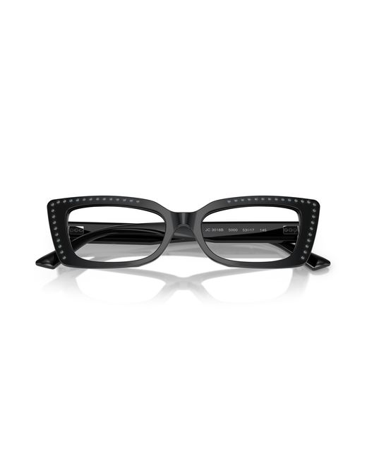 Jimmy Choo Black Jc3018B 5054 Optical Frames Acetate Cat Eye Normal