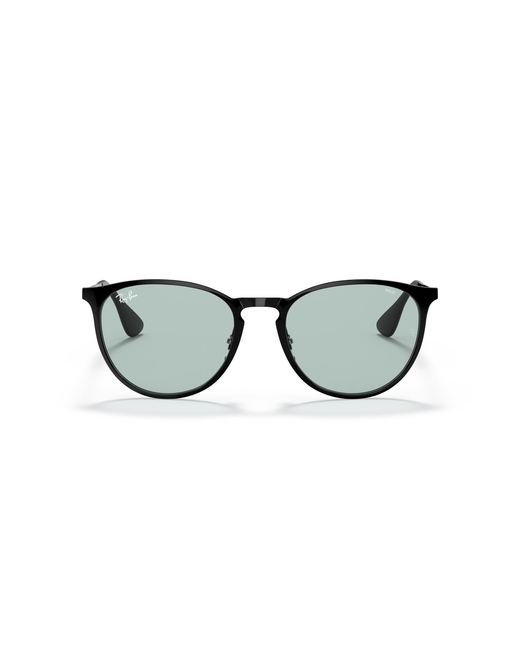 Ray-Ban Black Erika Metal Evolve Sunglasses Frame Green Lenses