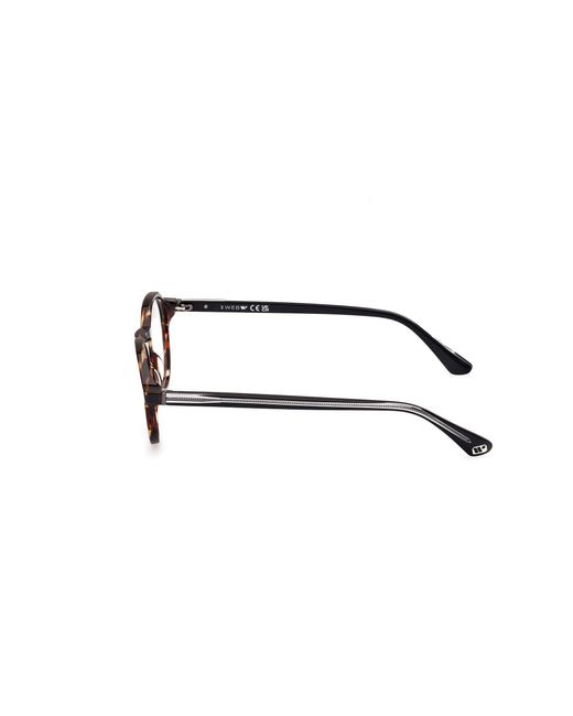 Web Black We5440 052 Optical Frames Acetate Round Normal