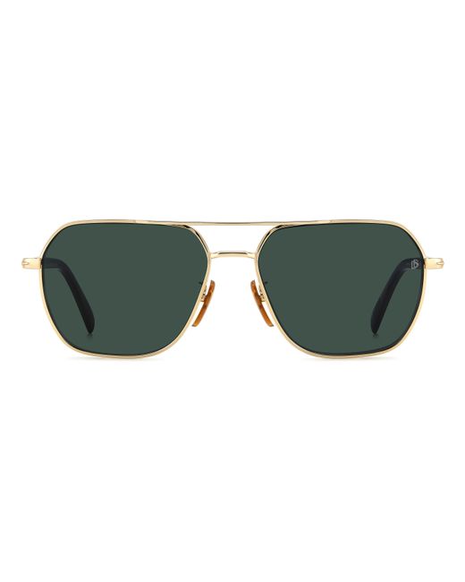 David Beckham Black Db 1128/G/S 06J/Qt Sunglasses Metal Squared for men
