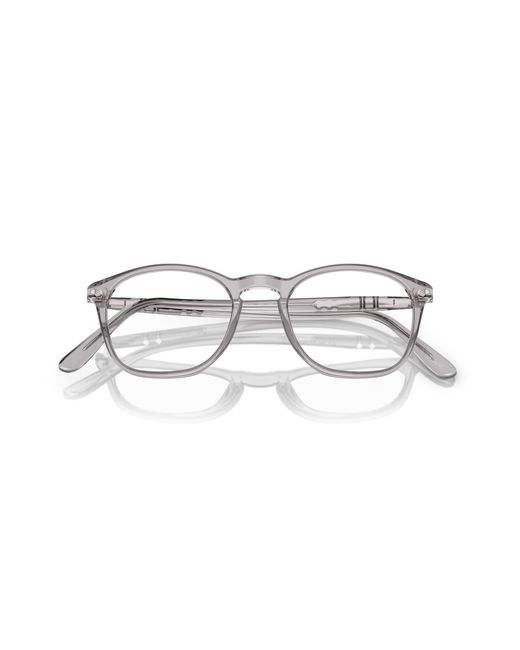 Persol Black Po3007V 309 Optical Frames Acetate Transparent Squared Normal for men