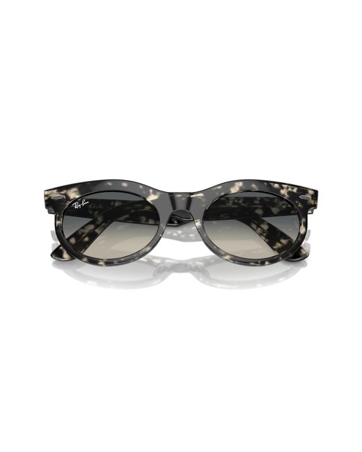 Ray-Ban Black Rb2242 Wayfarer Oval Sunglasses