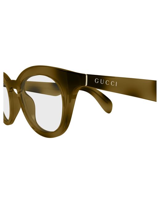 Gucci Black Gg1934O 003 Optical Frames Injected Transparent Squared for men