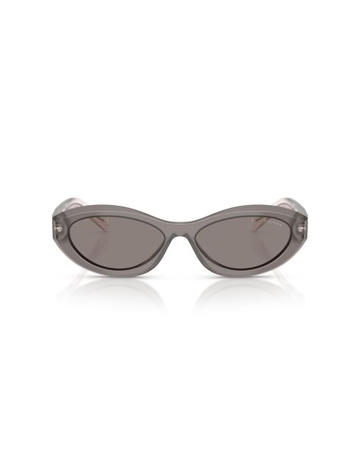 Prada Black Pr 26Zs 20F80Q Sunglasses Acetate Geometric Normal