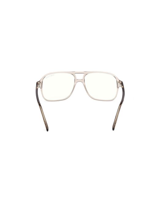 Tom Ford Black Ft6058-B 051 Optical Frames Acetate Squared Normal for men