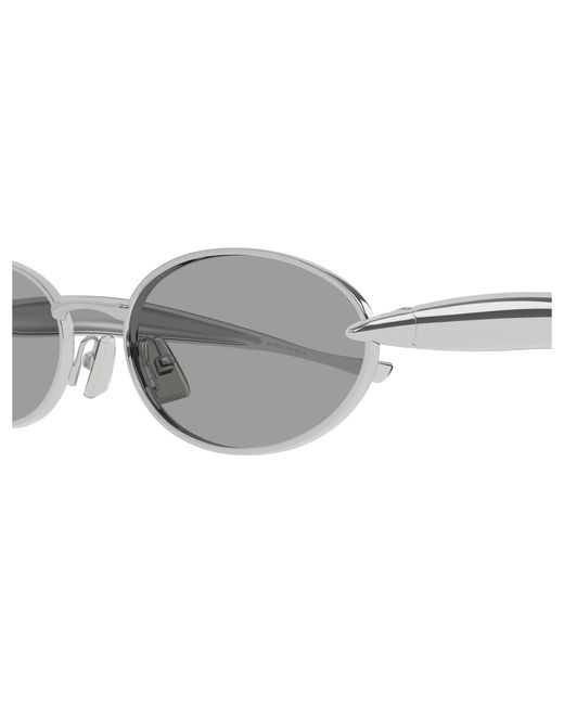 Bottega Veneta Black Bv1386S 007 Sunglasses Metal Round