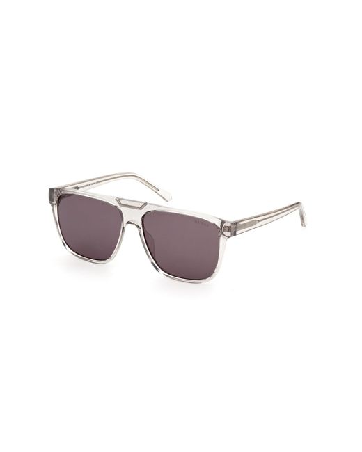Guess Black Gu00056 20A Sunglasses Plastic Squared Normal for men