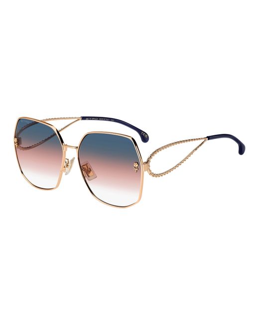 Etro Black 0071/F/S Ddb/Ff Sunglasses Metal Squared Normal