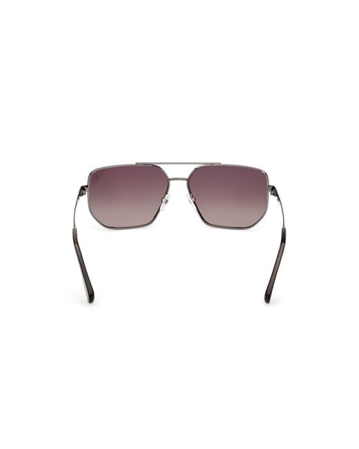 Timberland Black Tb00076 06H Sunglasses Squared Polarized for men