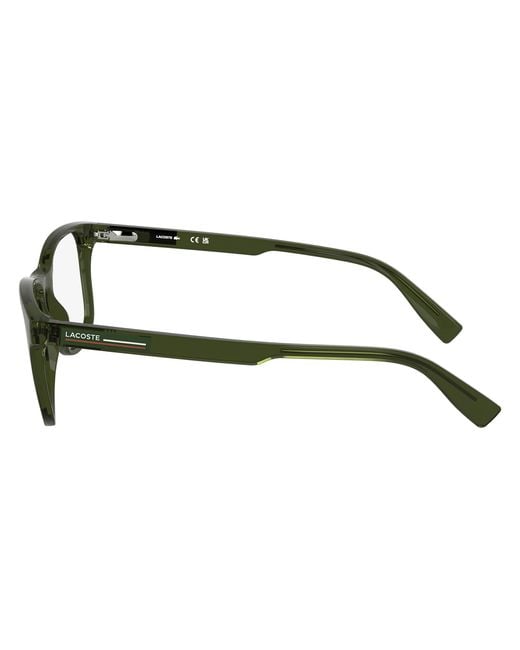 Lacoste Black L2979 275 Optical Frames Bio-Inject Squared Normal for men