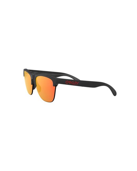 Oakley Red Oo9374 937404 Sunglasses Plastic Round for men