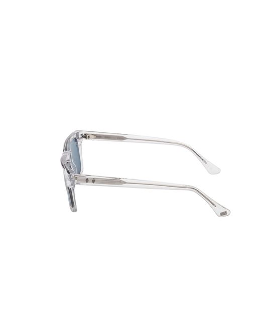 Web Blue We0382 26V Sunglasses Acetate Squared Normal for men