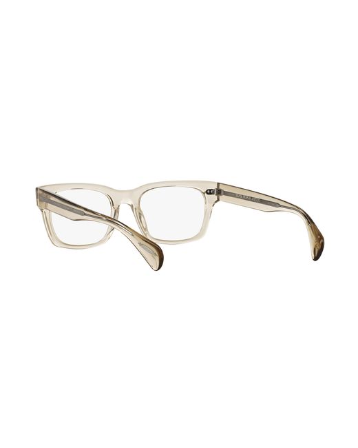 Oliver Peoples Black Ov5332U Ryce 1524 Optical Frames Acetate Transparent Squared Normal for men
