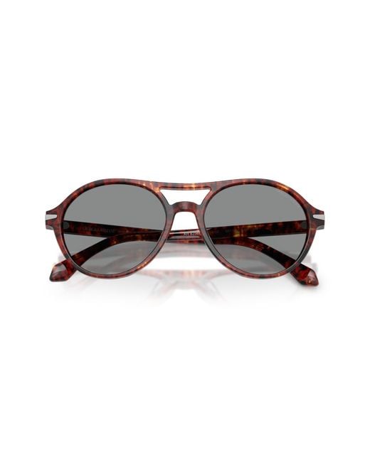 Giorgio Armani Black Ar8236U 623402 Sunglasses Acetate Round Normal for men