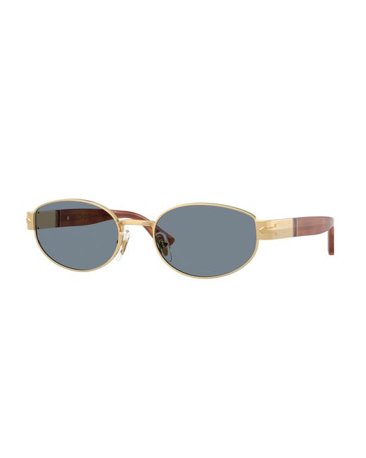 Persol Black Po1024S 113256 Sunglasses Metal Round Normal