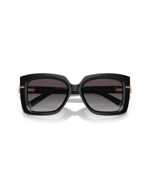 Tiffany & Co Black Tf4199 80013C Sunglasses Acetate Butterfly Normal Shaded