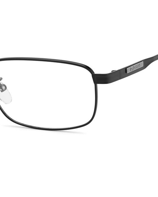 Polaroid Black Pld D480/G 003 Optical Frames Steel Squared for men