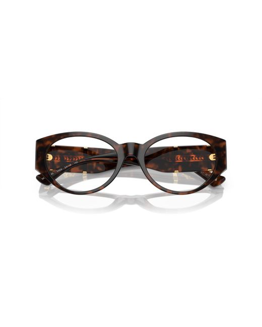 Versace Black Ve3345 5429 Optical Frames Acetate Round