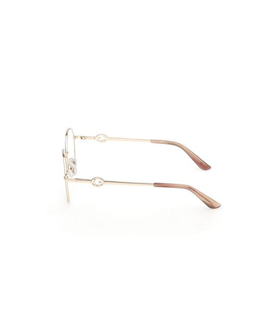 Guess Black Gu50348 059 Optical Frames Metal Round Normal