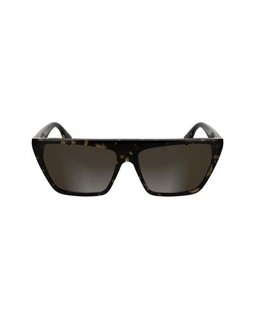 Karl Lagerfeld Black Kl6186S 242 Sunglasses Bio-Inject Squared Normal