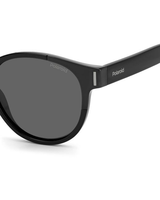 Polaroid Black Pld 6175/S 807/M9 Sunglasses Plastic Round