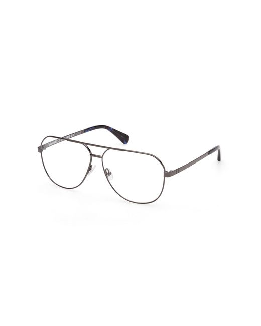 Timberland Black Tb50057 008 Optical Frames Metal Pilot Normal for men