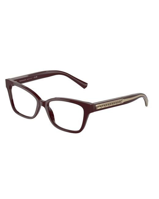 Tiffany & Co Black Tf2249 8389 Optical Frames Acetate Transparent Butterfly Normal