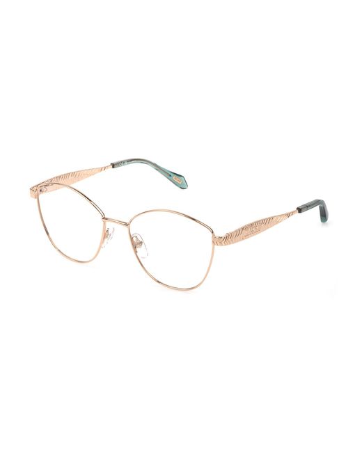 Just Cavalli Black Vjc191 08Fc Optical Frames Metal Geometric