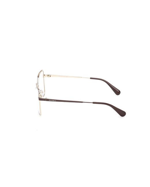MAX&Co. Black Mo5097 32B Optical Frames Metal Geometric Normal