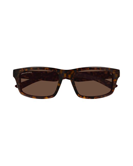 Balenciaga Black Bb0424Sk 002 Sunglasses Acetate Squared for men