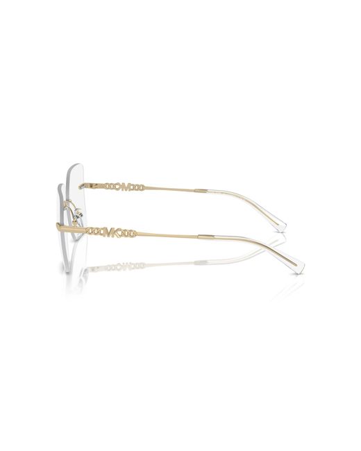 Michael Kors Black Mk3078 Giverny 1014 Optical Frames Metal Squared Normal