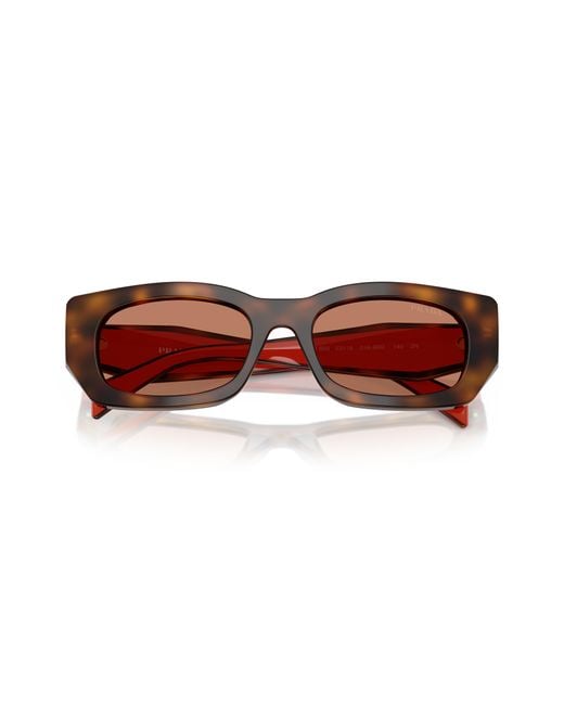 Prada Black Pr B05S 01K90Q Sunglasses Acetate Pillow Normal