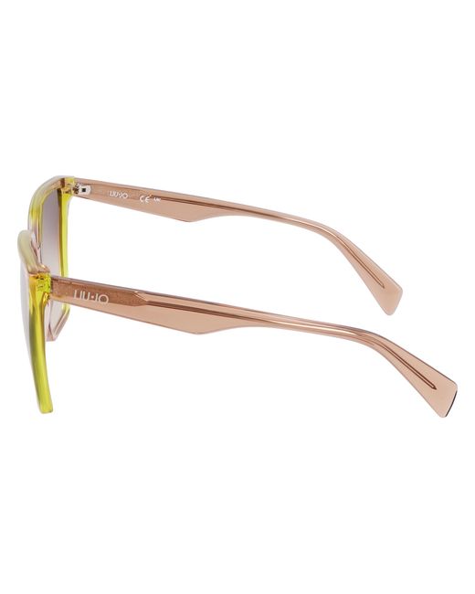Liu Jo Black Lj798S 279 Sunglasses Acetate Squared Normal Shaded