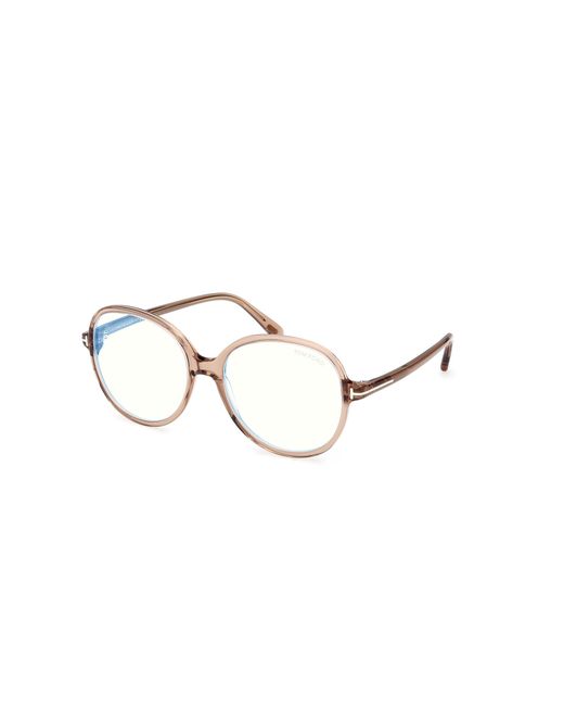 Tom Ford Black Ft6090-B 045 Optical Frames Acetate Round Normal