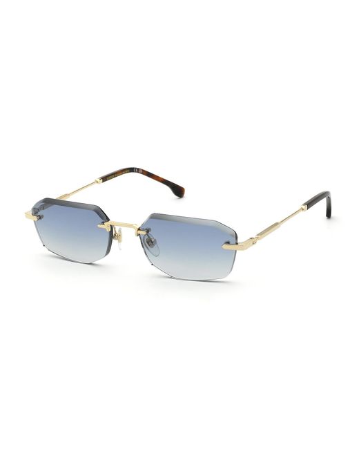 Lozza Black Sl2459 Alicudi 5 300 Sunglasses Metal Geometric Normal Nuanced for men