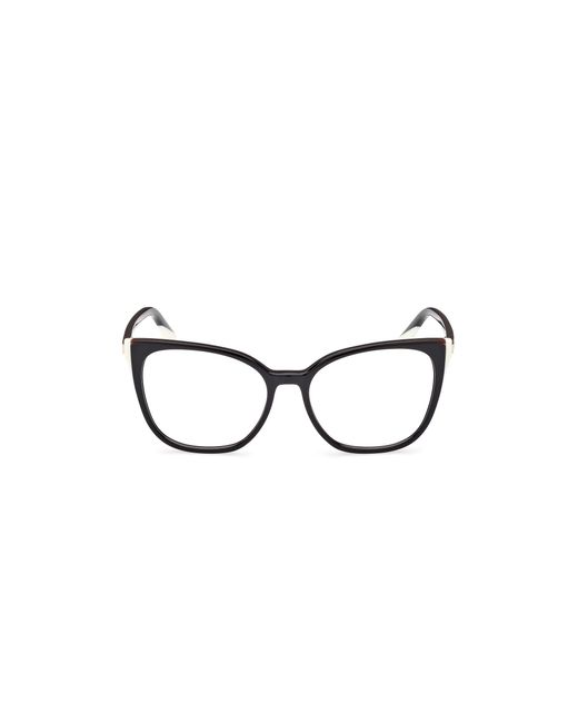 Guess Black Gm0390 005 Optical Frames Acetate Cat Eye Normal