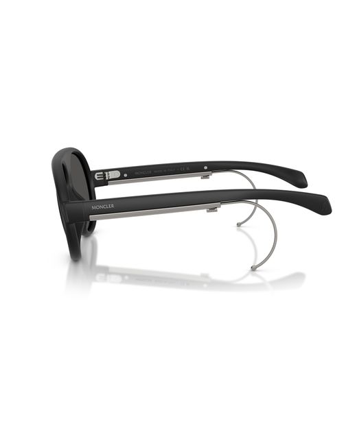 Moncler Black Me8007U Vantaj 500687 Sunglasses Injected Pilot Normal