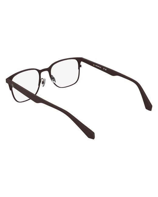 Calvin Klein Black Ckj26204 605 Optical Frames Metal Squared Normal