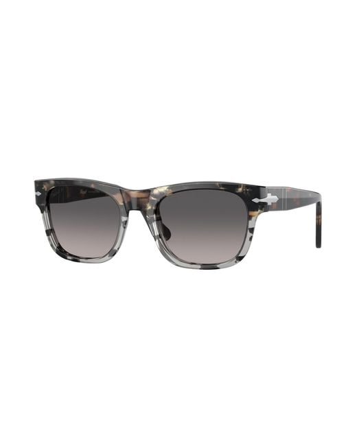 Persol Black Po3269S 1159M3 Sunglasses Plastic Squared Polarized Shaded