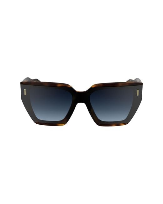 Calvin Klein Black Ck24533S 240 Sunglasses Acetate Squared Normal Shaded