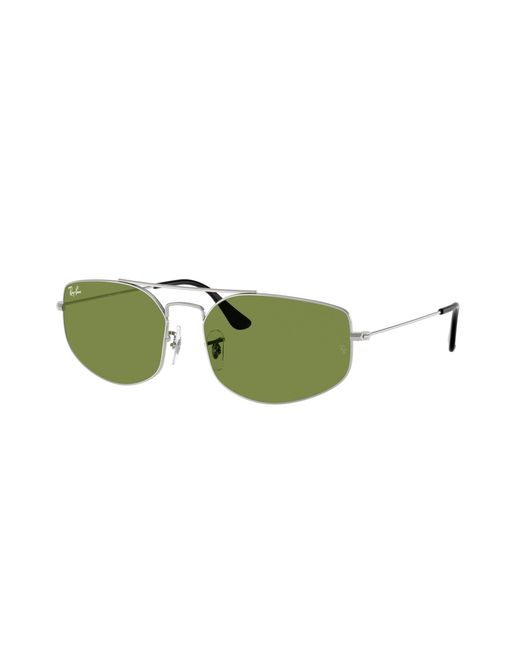 Ray-Ban Explorer V Sunglasses Frame Green Lenses
