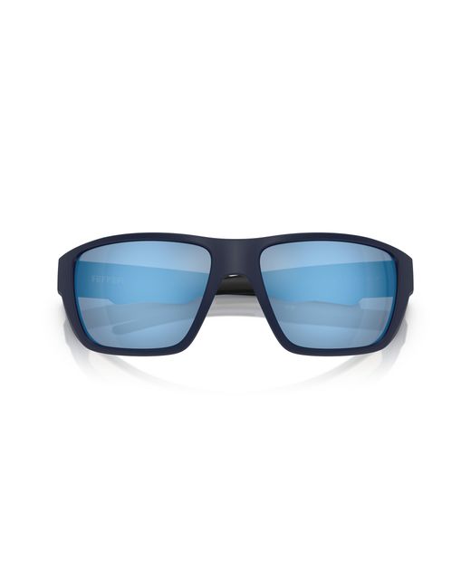 FERRARI SCUDERIA Black Fz6012U 509/22 Sunglasses Injected Squared Polarized for men
