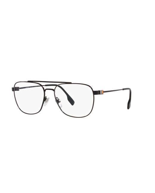 Burberry Black Be1377 Michael 1001 Optical Frames Metal Squared Normal for men