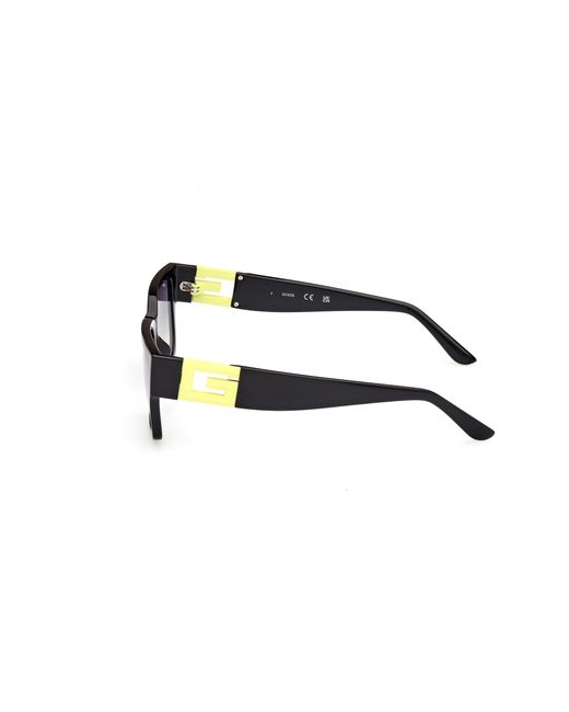 Guess Black Gu7916 41B Sunglasses Injected Squared Normal Shaded