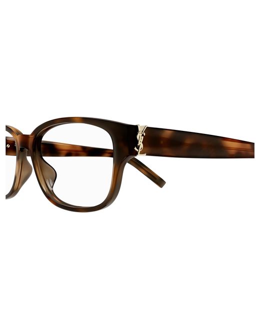 Saint Laurent Black Sl M149/F 003 Optical Frames Acetate Transparent Squared