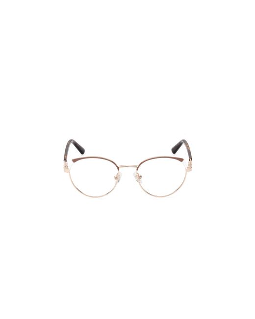 Guess Black Gu8273 033 Optical Frames Aluminum Round Normal
