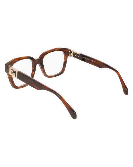 Ferragamo Black Sf3040 240 Optical Frames Acetate Squared Normal
