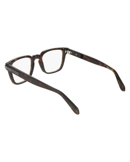 Ferragamo Black Sf3044 242 Optical Frames Acetate Squared Normal for men